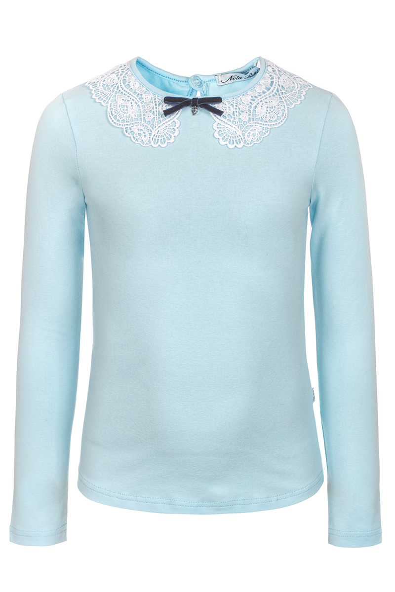 Блузка для девочки Nota Bene, цвет: голубой. 181230509a_10. Размер 164