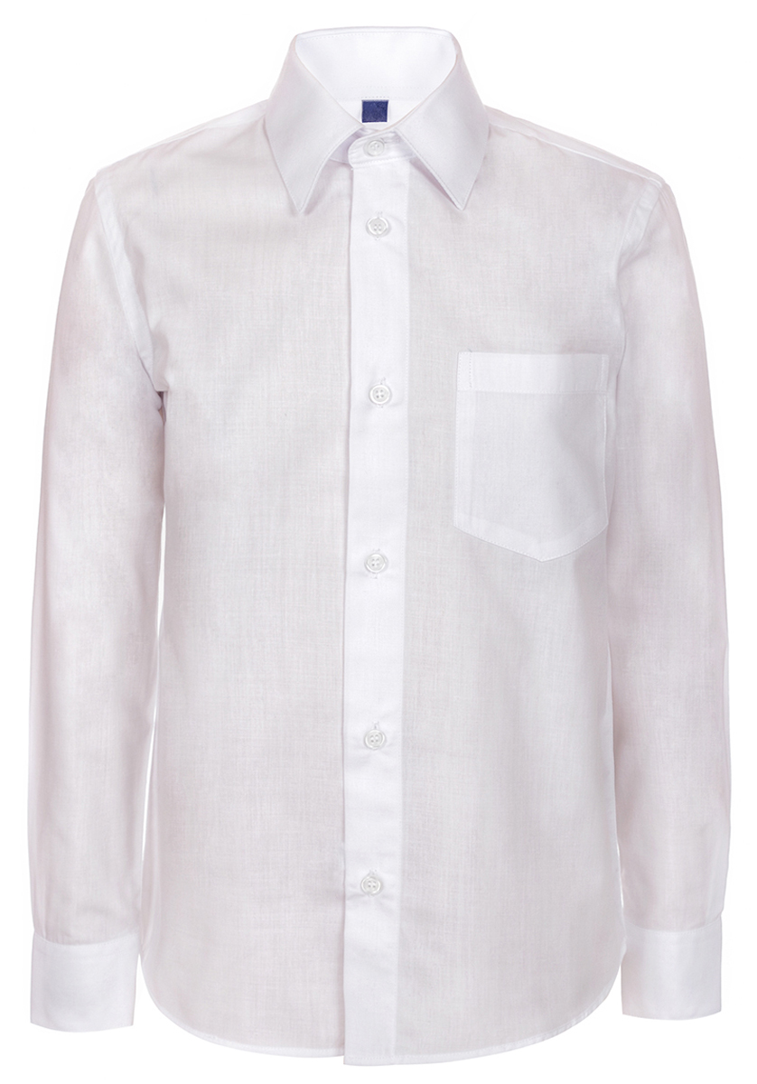 Рубашка для мальчика Brostem, цвет: белый. 019D_1. Размер 116/122