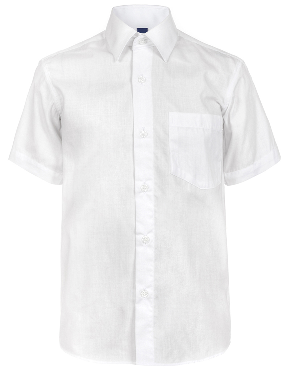 Рубашка для мальчика Brostem, цвет: белый. 202ds_1. Размер 146/152