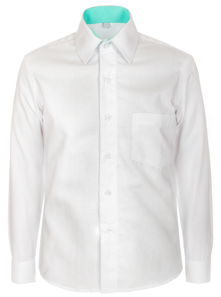 Рубашка для мальчика Brostem, цвет: белый. 6044D87_1. Размер 152/158