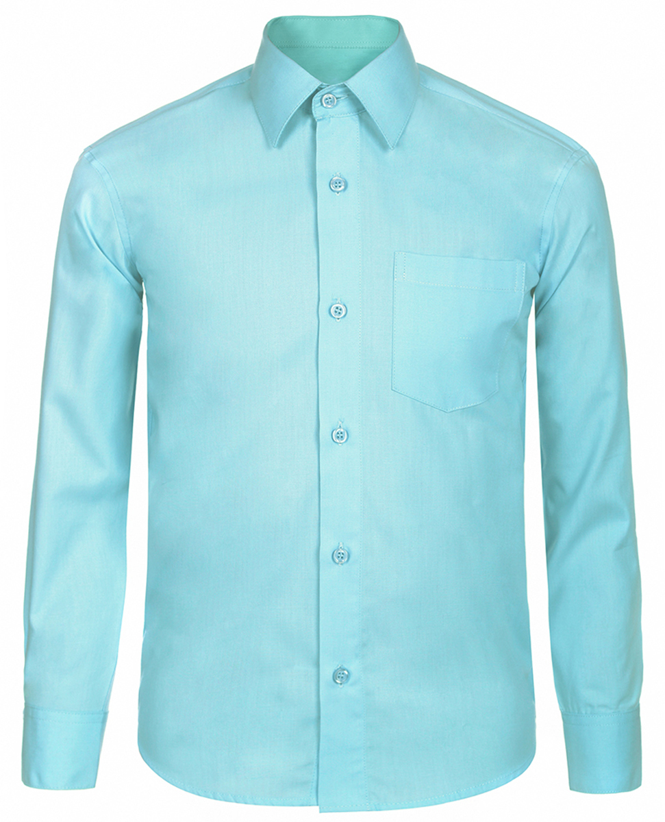 Рубашка для мальчика Brostem, цвет: бирюзовый. 202D_28. Размер 152/158