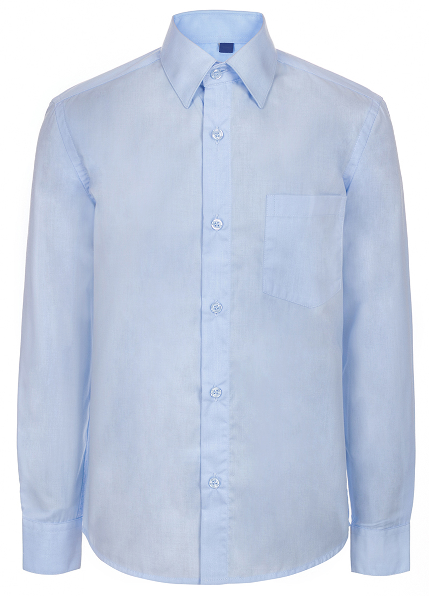 Рубашка для мальчика Brostem, цвет: голубой. 157D_10. Размер 152/158