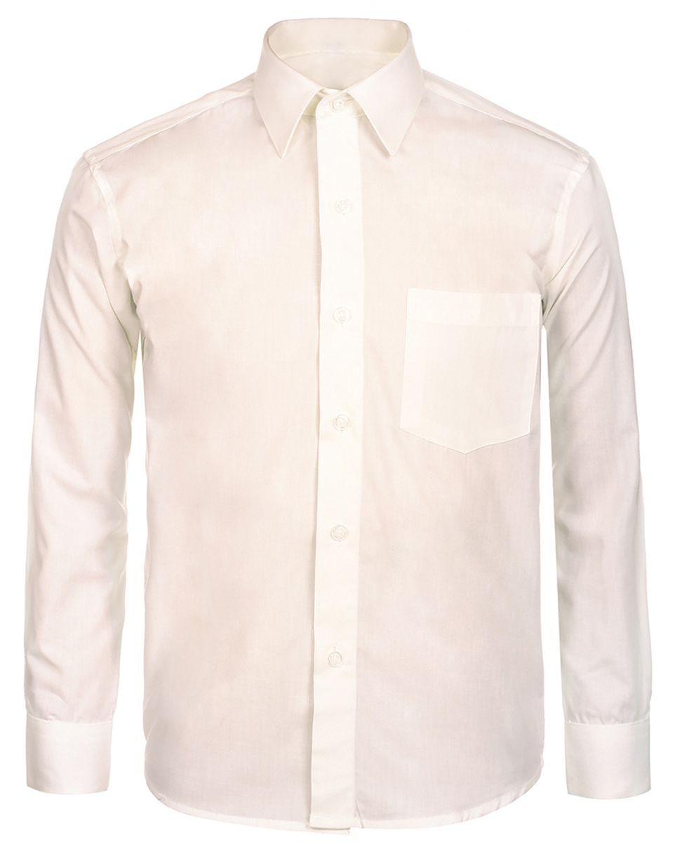Рубашка для мальчика Brostem, цвет: молочный. 202D_17. Размер 146/152