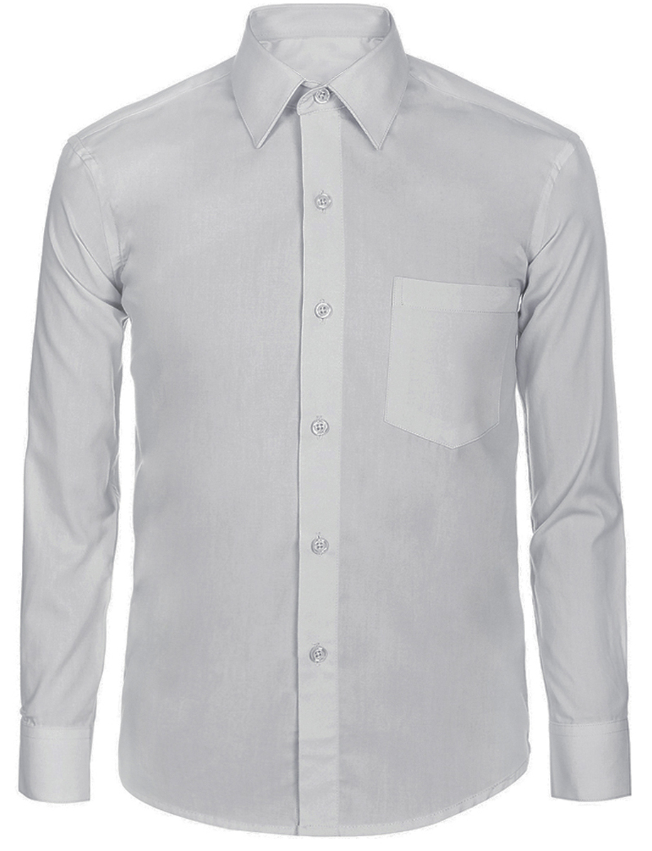 Рубашка для мальчика Brostem, цвет: серый. 158D_20. Размер 146/152