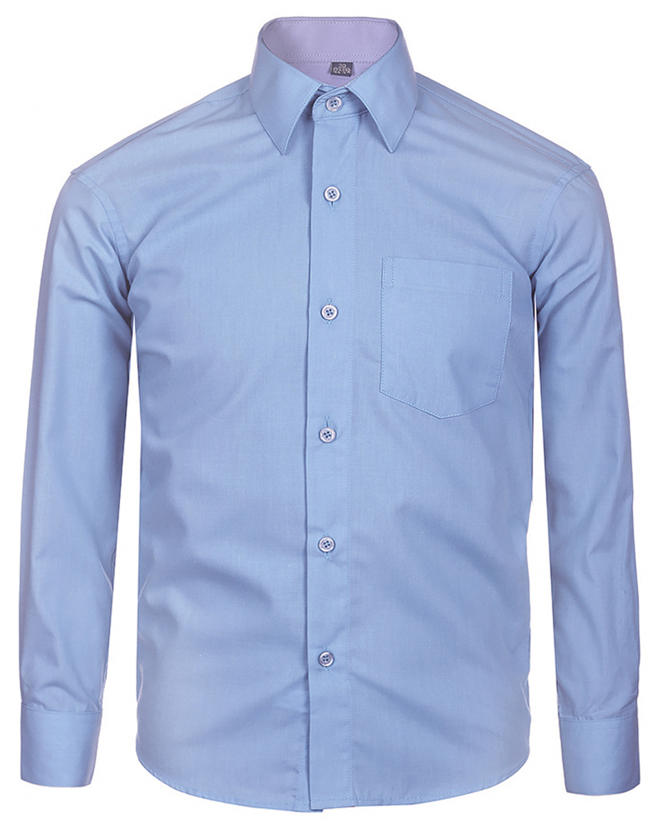 Рубашка для мальчика Brostem, цвет: синий. 019D_9. Размер 152/158