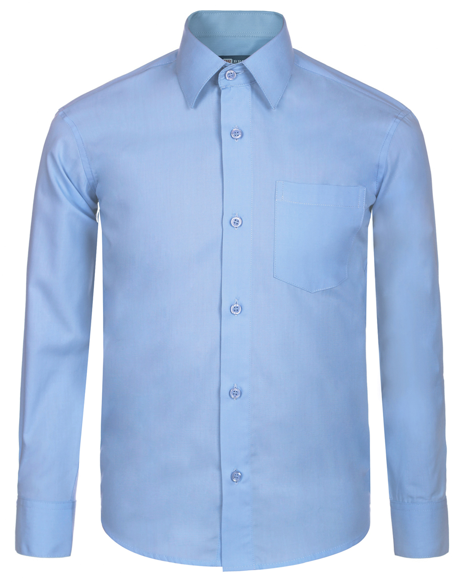 Рубашка для мальчика Brostem, цвет: синий. 157D_9. Размер 152/158