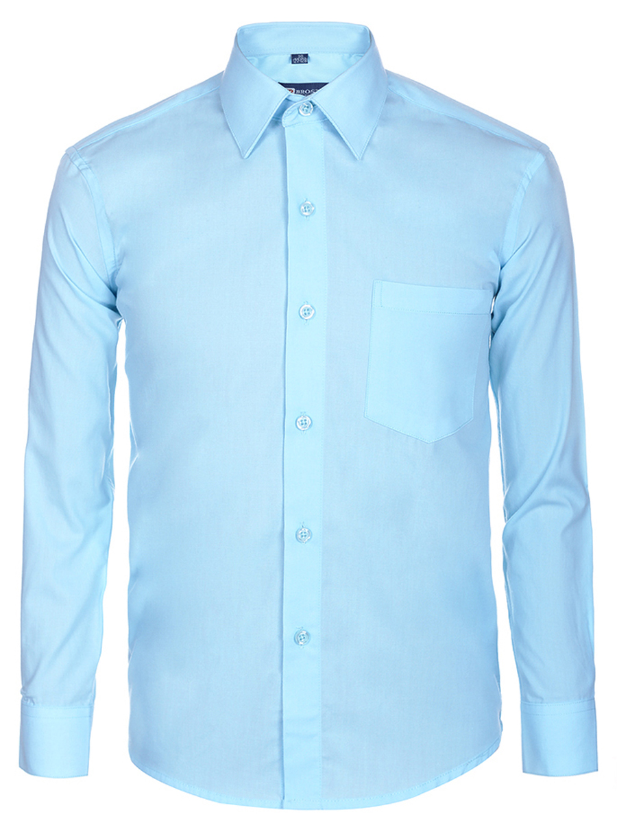 Рубашка для мальчика Brostem, цвет: синий. 202D_9. Размер 116/122