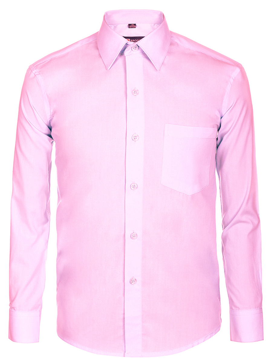 Рубашка для мальчика Brostem, цвет: сиреневый. 019D_53. Размер 140/146