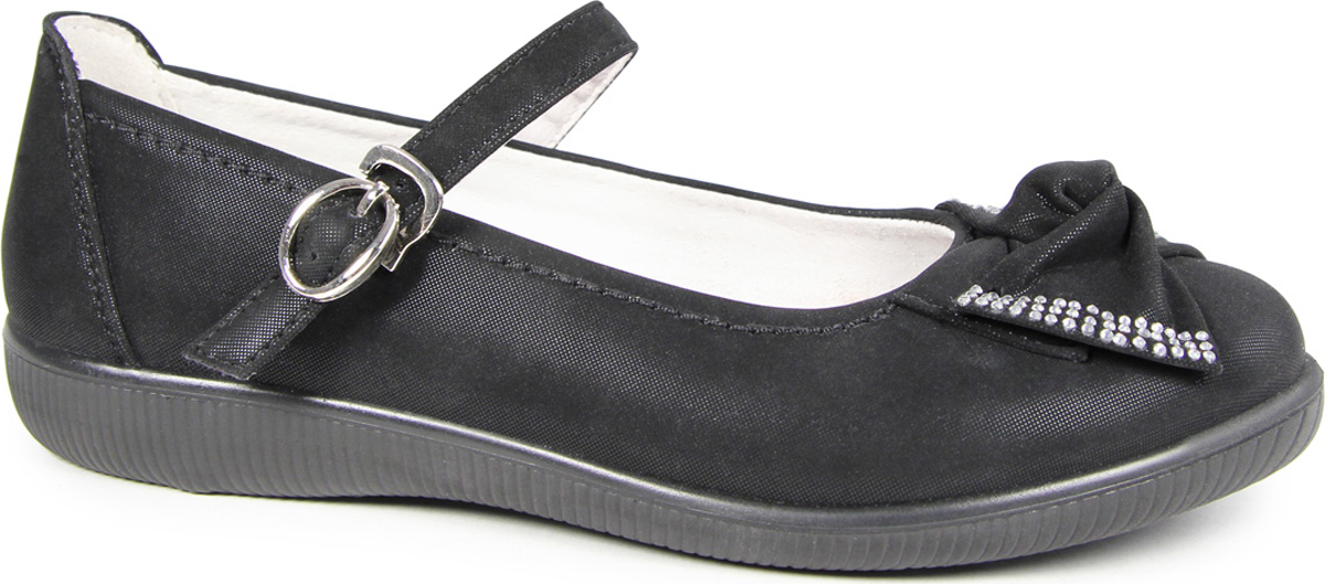 Туфли для девочки San Marko, цвет: черный. 53034. Размер 27