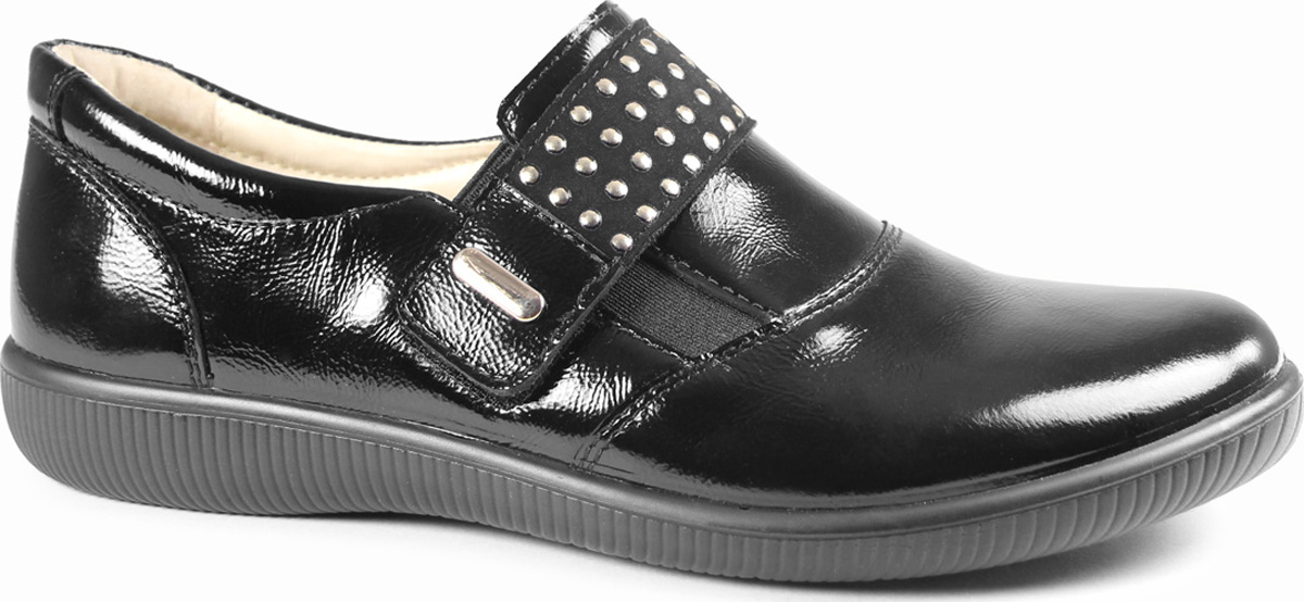 Туфли для девочки San Marko, цвет: черный. 63026. Размер 33