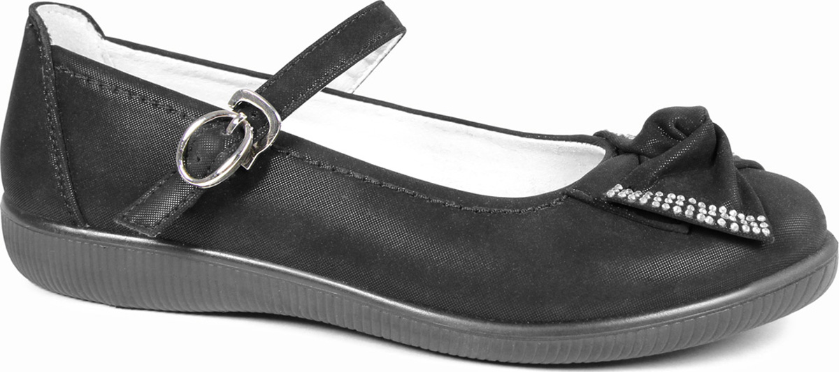 Туфли для девочки San Marko, цвет: черный. 63034. Размер 32