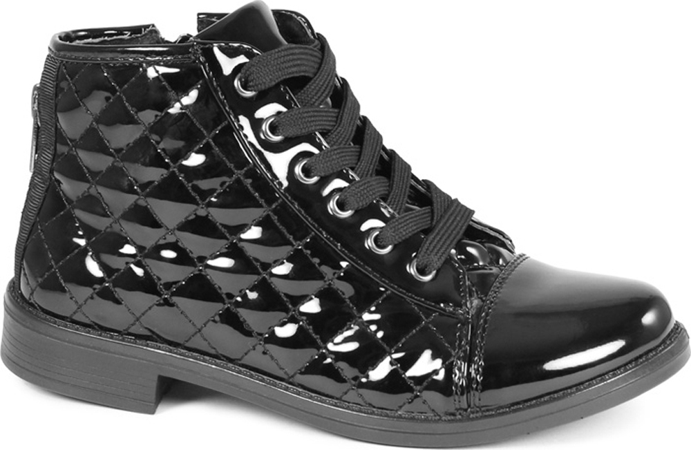 Ботинки для девочки San Marko, цвет: черный. 62136. Размер 33