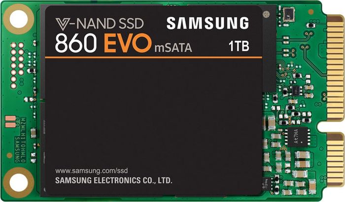 Samsung 860 EVO mSATA 1Tb SSD-накопитель (MZ-M6E1T0BW)