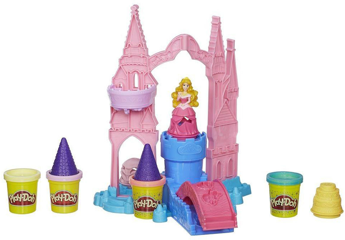 Play-Doh Игровой набор Чудесный замок Авроры, с пластилином