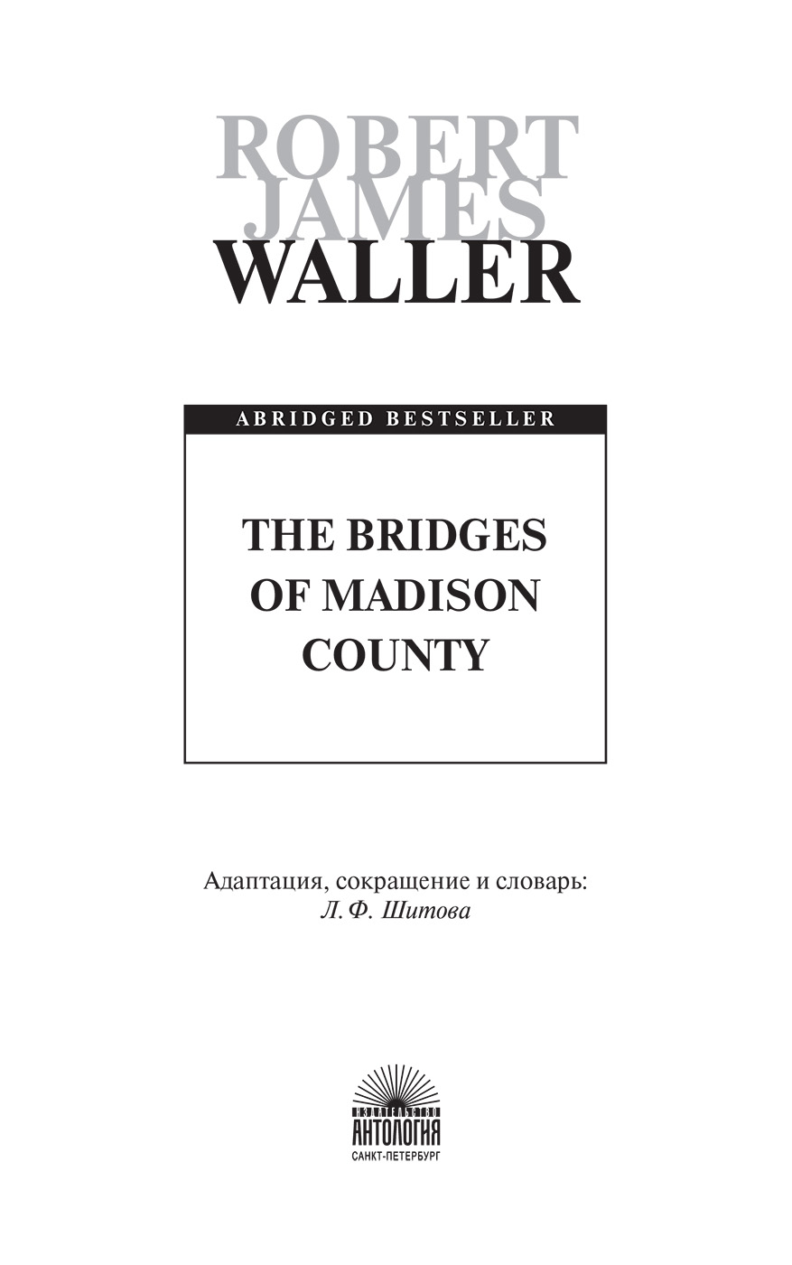 The Bridges of Madison County /   .      