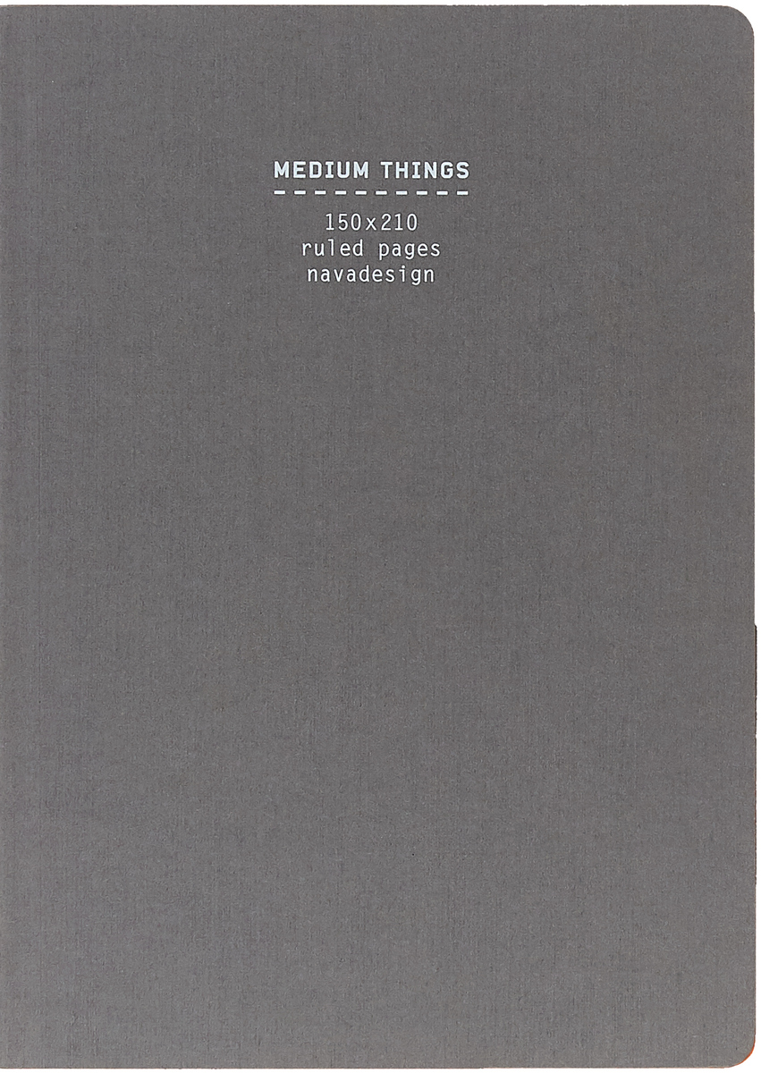 Medium Things Notebook,Stone