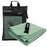 Полотенце Micronet Large, цвет: морская волнаMN 68093E Полотенце Micronet Large, цвет: морская волнаMN 68093EМикроволоконное полотенце Micronet™ - это специально разработанная высокоплотная вязаная чрезвычайно компактная ткань с абсолютно уникальными впитывающими и чистящими свойствами. Сверхтонкие (0.2 денье) микроволоконные сплетения быстро сохнут - 90% воды удаляется при ручном отжиме.Удивительно мягкое с максимальной степенью впитывания, микроволоконное полотенце Micronet™ предлагает вам все свойства обычного полноразмерного полотенца в необычайно маленькой упаковке.Ткань обладает повышенным капиллярным действием, впитывая воды примерно в 5 раз больше своего веса, при этом быстро высыхает. Уникальные микроволоконные сплетения является мощным и, в то же время, мягким очистителем. MicroNet™ деликатно и эффективно удаляют жир, грязь и пот с рук, лица и тела. Микроволоконные сплетения не оставляют пыли или ниточек на очках, биноклях, оптических приборах и линзах. Также подходят для полировки мебели.Полотенце MicroNet™ идеально подойдет любителям различных поездок, походов и водных видов спорта. Упокавано в удобный чехол, сделанный из сетки с водоотталкивающей подкладкой. Уход:Постирайте перед первым использованием - машинная стирка в холодной воде с применением моющих средств для цветных тканей. Машинная или ручная стирка в теплой воде. Не используйте отбеливатель. Отожмите руками и повесьте сушиться или сушите в сушильной машине при низкой температуре. Характеристики: Размер: 77 см х 128 см. Цвет: морская волна. Материал: 100% полиэстер.