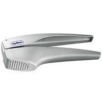 Пресс для чеснока Zyliss115510 Пресс для чеснока Zyliss115510Пресс для чеснока Zyliss, выполненный из пластика и алюминия, займет достойное место среди аксессуаров на вашей кухне. Мгновенно измельчит чеснок. Оригинальный дизайн и качество исполнения не оставят равнодушными ни тех, кто любит готовить, ниопытных профессионалов-поваров.Характеристики: Материал: пластик, алюминий. Размер: 16,5 см х 6,5 см х 2,5 см. Производитель:Швейцария. Изготовитель:Китай. Артикул: E12130.
