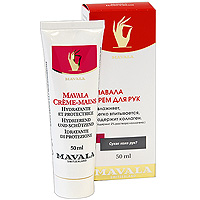 Крем для рук Mavala, 50 мл1010 Крем для рук Mavala, 50 мл1010Крем для рук делает вашу кожу гладкой и упругой и придает ей естественный цвет. Особенно крем хорошо помогает при сухой, поврежденной и чувствительной коже. Крем увлажняет кожу, создает тонкую пленку, которая защищает ваши руки от вредных воздействий окружающей среды. В состав крема входит коллаген морского происхождения, растительные масла и аллантоин. Регулярное применение крема предотвращает шелушение кожи и появление покраснений. Характеристики: Объем: 50 мл. Производитель: Швейцария. Артикул: 920.14. Товар сертифицирован.