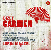 Хосе Ван Дам,Анна Моффо,Франко Корелли,Лорин Маазель,Orchester Des Deutschen Opernhauses Berlin Lorin Maazel. Bizet. Carmen (2 CD) виниловая пластинка сборник bizet carmen