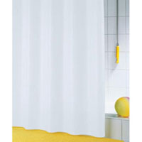 Штора Bio white, 180х200391602 Штора Bio white, 180х200391602Штора для ванной комнаты Bio white белого цвета изготовлена из полиэтиленвинилацетата. В верхней кромке шторы сделаны отверстия для колец. Штору можно стирать только руками. Шторы от компанииSpirella отличает яркий, красочный дизайн рисунков и высокое качество (гарантия на изделие 3 года). Сделайте Вашу ванную комнату еще красивее! Характеристики: Материал: пластик. Размер шторы: 180 см х 200 см. Цвет: белый. Производитель: Швейцария. Артикул: 1024106.