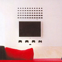 Стикер Paristic Space Invaders, 50 х 56 смRG-D31S Стикер Paristic Space Invaders, 50 х 56 смRG-D31SДобавьте оригинальность вашему интерьеру с помощью необычного стикера Space Invaders. Изображение на стикере выполнено по мотивам культовой стрелялки для игровых автоматов Space Invaders. Все поклонникам этой игры стикер придется по вкусу.Необыкновенный всплеск эмоций в дизайнерском решении создаст утонченную и изысканную атмосферу не только спальни, гостиной или детской комнаты, но и даже офиса. Стикервыполнен из матового винила - тонкого эластичного материала, который хорошо прилегает к любым гладким и чистым поверхностям, легко моется и держится до семи лет, не оставляя следов. В комплекте прилагается ракель, с помощью которого вы без труда наклеите стикер на выбранную поверхность. Сегодня виниловые наклейки пользуются большой популярностью среди декораторов по всему миру, а на российском рынке товаров для декорирования интерьеров - являются новинкой.Paristic - это стикеры высокого качества. Художественно выполненные стикеры, создающие эффект обмана зрения, дают необычную возможность использовать в своем интерьере элементы городского пейзажа. Продукция представлена широким ассортиментом - в зависимости от формы выбранного рисунка и от Ваших предпочтений стикеры могут иметь разный размер и разный цвет (12 вариантов помимо классического черного и белого). В коллекции Paristic-авторские работы от урбанистических зарисовок и узнаваемых парижских мотивов до природных и графических объектов. Идеи французских дизайнеров украсят любой интерьер: Paristic -это простой и оригинальный способ создать уникальную атмосферу как в современной гостиной и детской комнате, так и в офисе. В настоящее время производство стикеров Paristic ведется в России при строгом соблюдении качества продукции и по оригинальному французскому дизайну. Характеристики:Размер стикера: 56 см х 50 см. Размер упаковки: 11 см х 6 см х 79 см. Комплектация: виниловый стикер; ракель; инструкция; Производитель: Франция.