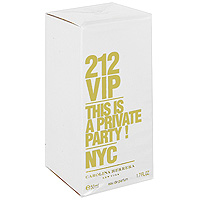Carolina Herrera 212 VIP. Парфюмированная вода, 50 млWS2320N Carolina Herrera 212 VIP. Парфюмированная вода, 50 млWS2320NАромат 212 VIP нашел свое вдохновение у молодых и творческих людей Нью-Йорка, которые пишут будущую историю мегаполиса, истинных VIP персон.Яркие эпатажные люди, которые любят и умеют хорошо проводить время. Основная идея аромата «А вы есть в списке?» – фраза, пришедшая из мира VIP, но не имеющая ничего общего с деньгами или известностью. Быть в списке - значит обладать особой жизненной позицией и неординарными личностными характеристиками. 212 VIP веселый, праздничный, цветочный аромат, который сочетает в себе стиль и отношение к жизни, покоряя тремя своими основными гранями. Ноты пьянящего рома и экзотической маракуй воплощают с собой аккорд вечеринки. Взрывной коктейль, которым можно наслаждаться в любое время! Светский аккорд - отличительная черта нового поколения 212 VIP. Он передается нотами всепоглощающего мускуса и изысканной гардении. Аура исключительности. Наконец, стильный аккорд заключен в ингредиентах, придающих аромату обворожительный шарм: восхитительная ультра-женственная ваниль и чувственные бобы Тонка, создают неповторимое изысканное очарование. Верхняя нота: Горький апельсин, маракуйя.Средняя нота: Гардения, ром.Шлейф: Бензоин, ваниль.Ром и Маракуйя - вот правильный рецепт крутой вечеринки.