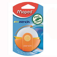 Ластик Maped Zenoa, цвет: оранжевыйFS-36052 Ластик Maped Zenoa, цвет: оранжевыйFS-36052Оригинальный ластик Zenoa в поворотном защитном футляре из пластика. Легко удаляет следы чернографитных карандашей, а футляр защищает ластик от загрязнений и увеличивает его срок службы. Не содержит ПВХ. Характеристики: Размер ластика: 4,5 см x 4,5 см x 1 см. Изготовитель: Китай.