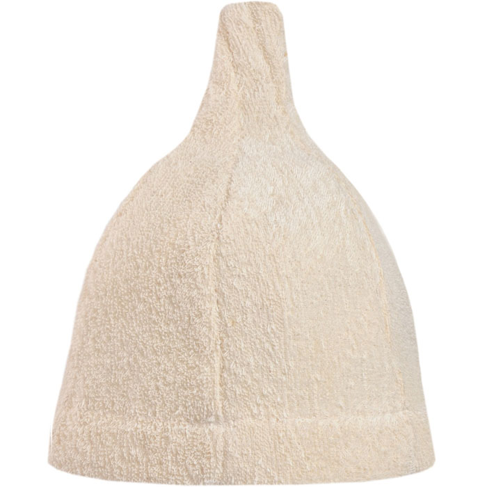 Шапка для бани и сауны Ahti (АХТИ), цвет: белый 105787502 Шапка для бани и сауны Ahti (АХТИ), цвет: белый 105787502Шапки серии Ahti (АХТИ), изготовленные из натурального материала, в состав которого входят лен и хлопок, защищают волосы от высоких температур, делают комфортным пребывание в парной. Их лаконичный дизайн порадует любителей простоты и изящества. Характеристики: Цвет: бежевый. Материал: 30% хлопок, 70% лен. Максимальный обхват головы (по основанию шапки): 62 см. Общая высота шапки: 29 см. Производитель: Россия. Артикул: 105.