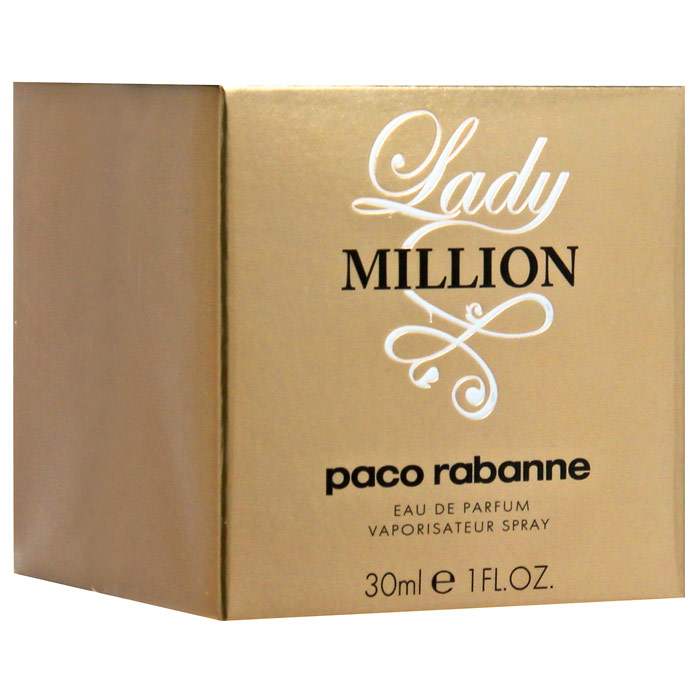 Paco Rabanne Lady Million. Парфюмерная вода, 30 млWS2320N Paco Rabanne Lady Million. Парфюмерная вода, 30 млWS2320NЖенщина Lady Million в высшей степени женственная, решительная и невероятно смелая. Женщине Lady Million свойственны непринужденность и чувство юмора. Блестящая, она черпает силы в той легкости, которой обладают независимые умы. Сложный женственный образ Lady Million обладает сильным и противоречивым характером …Экстравагантная, однако настроенная на позитивный лад, обольстительница, а в душе - влюбленная, не отказывающая себе ни в чем, всегда в поиске нового, Lady Million - ослепительная роковая женщина, творческая и непокорная натура. Ни один мужчина не в силах перед ней устоять, немногим удается ее соблазнить.Встреча-шок, в которой игра обольщения, мечты и фантазии приходят в столкновение для того, чтобы как можно больше дать расцвести сверкающей вспышке двойной неизменной и вечной красоты - золоту и алмазу.Классификация аромата: цветочный, древесный.Пирамида аромата:Верхние ноты: малина, померанц, цветок апельсинового дерева.Ноты сердца: жасмин, гардения, пачули, мед. Ноты шлейфа: амбра.Ключевые слова:Соблазнительный, женственный, экстравагантный! Характеристики:Объем: 30 мл. Производитель: Франция. Самый популярный вид парфюмерной продукции на сегодняшний день -парфюмерная вода. Это объясняется оптимальным балансом цены и качества - с одной стороны, достаточно высокая концентрация экстракта (10-20% при 90% спирте), с другой - более доступная, по сравнению с духами, цена. У многих фирмпарфюмерная вода - самый высокий по концентрации экстракта вид товара, т.к. далеко не все производители считают нужным (или возможным) выпускать свои ароматы в виде духов. Как правило, парфюмированнаявода всегда в спрее-пульверизаторе, что удобно для использования и транспортировки. Так что если духи по какой-либо причине приобрести нельзя,парфюмерная вода, безусловно, - самая лучшая им замена.Товар сертифицирован.