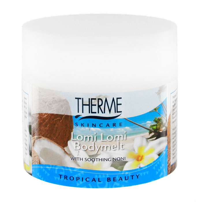 Масло взбитое для тела Therme Ломи Ломи, 250 млFS-00897 Масло взбитое для тела Therme Ломи Ломи, 250 млFS-00897Масло взбитое для тела Therme Ломи Ломи сочетает в себе кокосовое масло и натуральные цветы Франжипани. Масло моментально тает и впитывается при контакте с телом, сохраняя в течение длительного времени увлажняющий и успокаивающий эффект. Масло Ломи Ломи и натуральные цветы, входящие в состав, известны своими успокаивающими и смягчающими кожу особенностями. Эти свойства делают масло особенно выгодным после загара, чтобы сделать ваш бронзовый оттенок еще глубже и более сияющим. Характеристики:Объем: 250 мл. Производитель: Нидерланды. Артикул: 61897. Товар сертифицирован.