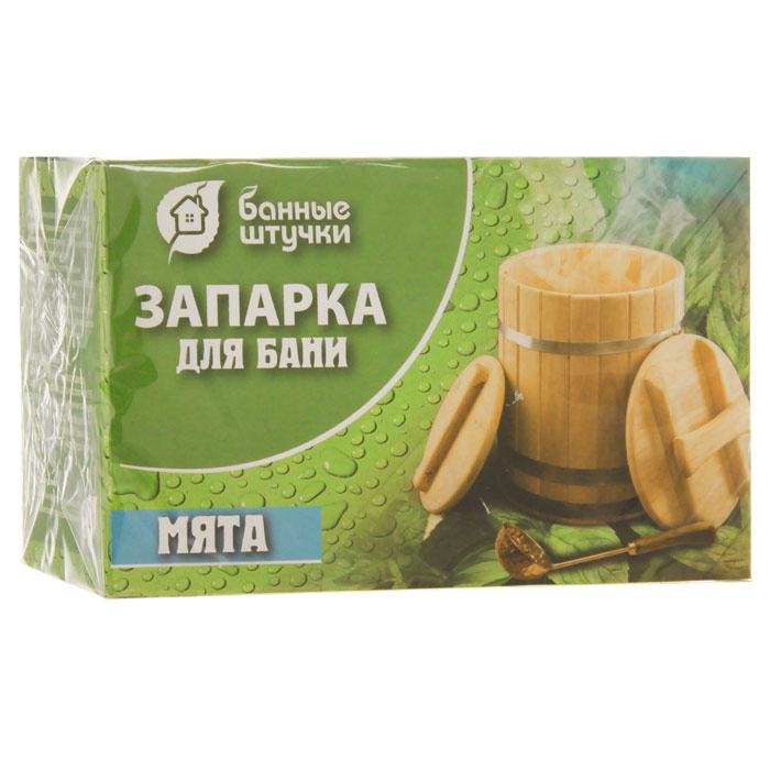 Запарка для бани Мята, 20 фильтр-пакетов165 L Запарка для бани Мята, 20 фильтр-пакетов165 LЗапарка для бани Мята издавна известна своими целебными свойствами, обладает успокаивающим, сосудорасширяющим, болеутоляющим действием, снимает воспалительные процессы кожи, угревую сыпь, положительно влияет на нервную систему, а также способствует улучшению работы мозга и помогает избавиться от бессонницы. Для повышения эффективности банных процедур очень полезно применение настоев и отваров. Оздоровительный эффект банных процедур известен с незапамятных времен. Использование запарок для бани многократно усиливает этот эффект. Баня - это не только очищение тела, но и отдых для души, укрепление духа. Отдых в сауне или бане - это полезный и в последнее время популярный способ времяпровождения, запарка обеспечит вам комфорт и удобство. Характеристики:Состав: 100% мята. Общий вес: 30 г. Вес одного пакета: 1,5 г. Комплектация: 20 фильтр-пакетов. Размер упаковки: 12,5 см х 7,5 см х 4,5 см. Производитель: Россия. Артикул: 30014.