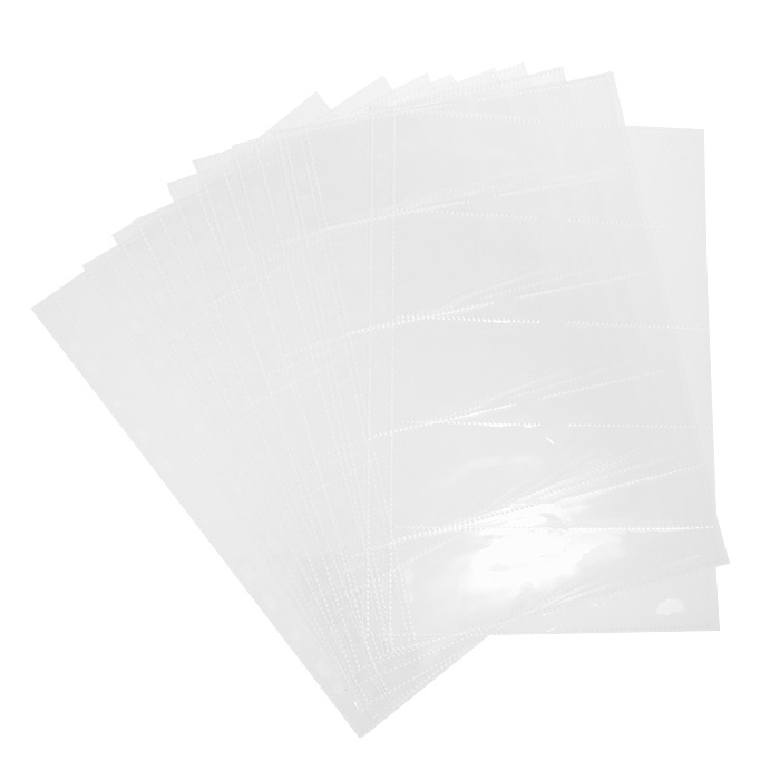 Перфофайл для визитных карт Erich Krause Crystal Clear, цвет: прозрачный, 10 штA52_108 Перфофайл для визитных карт Erich Krause Crystal Clear, цвет: прозрачный, 10 штA52_108Перфофайл Erich Krause Crystal Clear отлично подойдет для сортировки и хранения визитных карточек. Имеет увеличенную толщину пленки, что делает перфофайл более устойчивым к механическим повреждениям, сохраняя при этом высокую прозрачность. Стандартная перфорация совместима с любыми видами архивных папок.Комплект содержит 10 перфофайлов, каждый из которых включает 10 секций для хранения визитных карточек. Характеристики:Размер перфофайла: 30 см x 21 см. Размер секции для визитных карт: 9 см x 6 см. Изготовитель: Китай.