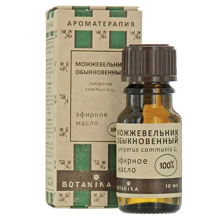 Эфирное масло Botanika Можжевельник хвойный, 10 мл28032022 Эфирное масло Botanika Можжевельник хвойный, 10 мл28032022Эфирное масло Botanika Можжевельник хвойный проясняет ум, укрепляет нервы. Очищает ауру, помогает сохранять силу духа в сложных ситуациях. По всей видимости, полезно для сотрудников служб экстренной помощи. Масло можжевельника служит тоником для жирной кожи, а также для пораженной себореей кожи головы. Избавляет от угревой сыпи, очищает поры, помогает при дерматите, мокнущей экземе, псориазе. Характеристики:Объем: 10 мл. Производитель: Россия. Товар сертифицирован.