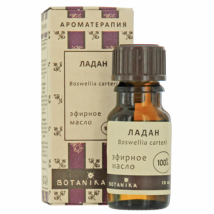 Эфирное масло Botanika Ладан, 10 мл1301210 Эфирное масло Botanika Ладан, 10 мл1301210Эфирное масло Botanika Ладан делает ровным дыхание, создает возвышенное настроение, придает ощущение покоя, упорядочивает мысли. Умиротворяющее и просветляющее действие ладана благотворно сказывается на людях, пребывающих в состояниитревоги, терзаемые навязчивыми воспоминаниями. Хороший эффект производит на слизистые оболочки, прочищает легкие. Благоприятно влияет на дыхание; уменьшает одышку, облегчает состояние больных астмой.Характеристики:Объем: 10 мл. Производитель: Россия. Товар сертифицирован.