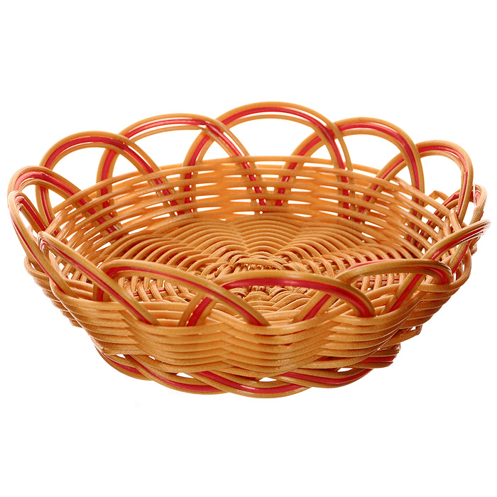 Корзинка плетеная Oriental Way Мульти, круглая. Диаметр 18 см. MJ-PP016BRRD115510 Корзинка плетеная Oriental Way Мульти, круглая. Диаметр 18 см. MJ-PP016BRRD115510Плетеная корзинка Oriental Way Мульти изготовлена из устойчивого к воздействию окружающей среды полипропилена. Идеально подходит для хранения выпечки, конфет, фруктов, косметики, рукоделия и оформления подарков. Срок эксплуатации корзины может составлять десятки лет. Она не требует тщательного ухода, не впитывает запахи, не боится воды и не разрушается от перепада температур. Плетеная корзинка Oriental Way Мульти отлично впишется в интерьер вашего дома. Характеристики:Материал: полипропилен. Диаметр корзинки: 18 см. Высота корзинки: 6,5 см. Производитель: Китай. Артикул: MJ-PP016BRRD.