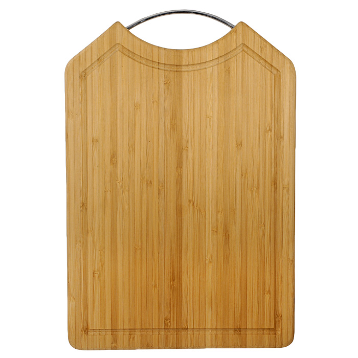 Доска разделочная Oriental way 40 х 28см BC6041115510 Доска разделочная Oriental way 40 х 28см BC6041115510Прямоугольная разделочная доска Oriental way с ручкой из нержавеющей стали изготовлена из высококачественной древесины бамбука. Доска прекрасно подходит для приготовления и сервировки пищи.Особенности разделочной доски Oriental way:сделана из природного материала,гармонирует с любым интерьером, высокое качество шлифовки поверхности, двухслойное покрытие пищевым лаком, безопасным для здоровья человека, степень влажность 8-10%, не трескается и не рассыхается, высокая плотность структуры древесины, устойчива к механическим воздействиям,долгий срок службы,не впитывает влагу и запахи, не предназначена для мытья в посудомоечной машине. Характеристики: Материал: бамбук, нержавеющая сталь. Размер доски:40 см х 28 см. Толщина доски:1,6 см. Производитель: Китай. Артикул: BC6041. Торговая марка Oriental way известна на рынке с 1996 года. Эта марка объединяет товары для кухни, изготовленные из дерева и других материалов. Все товары марки Oriental way являются безопасными для здоровья, экологичными, прочными и долговечными в использовании.