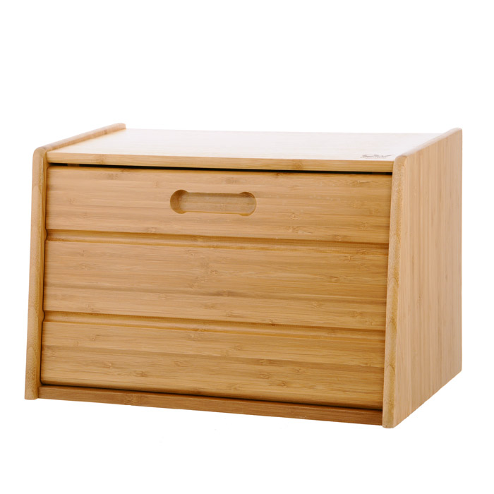 Хлебница Oriental way BB5014Аксион Т33 Хлебница Oriental way BB5014Аксион Т33Хлебница Oriental way, выполненная из высококачественной древесины бамбука, позволит сохранить ваш хлеб свежим и вкусным. Хлебница снабжена удобной дверцей. Эксклюзивный дизайн, эстетика и функциональность хлебницы делают ее превосходным аксессуаром на вашей кухне.Особенности хлебницы Oriental way: высокое качество шлифовки поверхности изделий двухслойное покрытие пищевым лаком, безопасным для здоровья человека степень влажность 8-10%, не трескается и не рассыхается высокая плотность структуры древесины устойчива к механическим воздействиям. Характеристики:Материал: бамбук. Размер хлебницы: 39,5 см х 25,5 см 24 см. Размер упаковки: 40 см х 26 см х 25 см. Изготовитель:Китай. Артикул:BB5014. Торговая марка Oriental way известна на рынке с 1996 года. Эта марка объединяет товары для кухни, изготовленные из дерева и других материалов. Все товары марки Oriental way являются безопасными для здоровья, экологичными, прочными и долговечными в использовании.