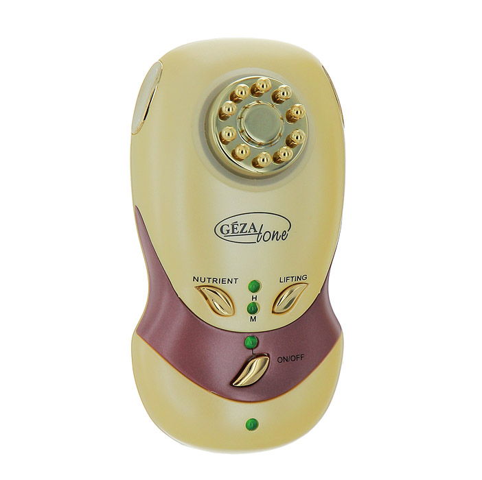 Gezatone Аппарат для лица Ionic – Ultratonic m365APS-01 PB Gezatone Аппарат для лица Ionic – Ultratonic m365APS-01 PBАппарат, с гальванической и микротоковой функциями, позволяет осуществлять в домашних условиях высококлассный косметический уход за кожей лица для быстрого избавления от морщин и возрастных изменений. Gezatone Ionic-Ultratonic - это персональный косметологический аппарат по уходу за кожей, созданный по последним научным разработкам в области косметологии. С этим аппаратом Вы получаете косметический салон у Вас дома!Теперь Вы можете сами проводить процедуры для восстановления тонуса и упругости кожи, разгладить морщинки, моделировать овал лица, восстановить и нормализовать процессы обмена веществ, восстановить цвет и оздоровить кожу лица. Аппарат позволяет с максимальной эффективностью использовать специально разработанные для применения с ним косметические средства, доставляя действующие вещества именно в те участки кожи, которые в них более всего нуждаются. Благодаря аппарату Gezatone Ionic-Ultratonic Ваша кожа засияет молодостью и красотой и заставит окружающих теряться в догадках, сколько же времени вы потратили на изысканные косметические процедуры! В компактном корпусе аппарата объединены самые популярные методы токовых процедур, активно используемых в современной аппаратной косметологии. Этот уникальный аппарат интегрирует два принципиально разных типа токов: постоянный (гальванический) ток, улучшающий состояние и функции кожи, и импульсный ток - для тонизации и лифтинга лицевых мышц, так называемые микротоки.