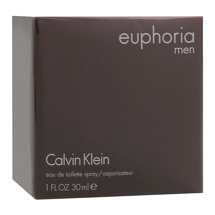 Calvin Klein Euphoria Men. Туалетная вода, 30 мл1301210 Calvin Klein Euphoria Men. Туалетная вода, 30 мл1301210Древесный, фужерный аромат Euphoria Men от Calvin Klein создан для стильного, современного и уверенного в себе мужчины. Этот аромат вышел в свет в 2006 году. В аромате Euphoria Men от Calvin Klein идеально соединены энергичные пряные ноты имбиря, перца, черного базилика и шалфея и мягкие древесные ноты кедра, пачули, бразильского красного дерева и твердой амбры. Основные ноты: семена красного перца, замша, пачули, острый имбирный аккорд, черный базилик, кедровый лист, полынь, кожа, красное дерево, амбра. Характеристика: дерзкий, пьянящий, страстный, чувственный, энергичный свежий, провокационный, экзотический. Предназначен для дневного и вечернего использования.Верхняя нота: Амбра, Бергамот.Средняя нота: Дубовый мох.Шлейф: Пачули, Роза.Ноты сердца Euphoria For Men: черный базилик- делают аромат особенным.Дневной и вечерний аромат.