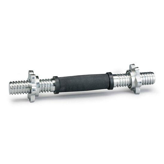 Гриф гантельный Lite Weight хромированный с обрезиненной ручкой36см (R0219)0003954 Гриф гантельный Lite Weight хромированный с обрезиненной ручкой36см (R0219)0003954Гриф гантельный хромированный с обрезиненной ручкой Длина: 36 см, D = 25 мм, 2 замка - гайки, упаковка-полиэтилен Размер упаковки (ДхШхВ), см: 36х36х1.