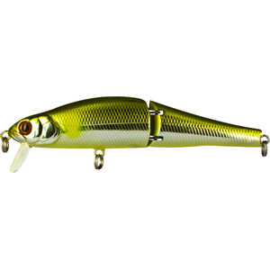 Воблер Tsuribito Joint Minnow, длина 11 см, вес 16,4 г. 110F/00947/029 Воблер Tsuribito Joint Minnow, длина 11 см, вес 16,4 г. 110F/00947/029Воблер Tsuribito Joint Minnow 110F первый двухсоставник бренда Tsuribito для ловли щуки. Заглубление до метра дает возможность рыболову облавливать этим воблером мелководные заливы рек и водохранилищ, а плавная игра с широкой амплитудой составной приманки не оставит без внимания даже малоактивного хищника. Характеристики:Материал: металл, пластик. Длина: 11 см. Вес: 16,4 г. Цвет тела:009. Рабочая глубина: 0,5 - 1 м. Плавучесть - плавающий. Размер упаковки: 16,3 см х 4 см х 2,8 см. Производитель: Япония. Артикул: 110F/009.