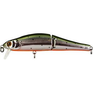 Воблер Tsuribito Joint Minnow, длина 11 см, вес 16,4 г. 110F/05612957 Воблер Tsuribito Joint Minnow, длина 11 см, вес 16,4 г. 110F/05612957Воблер Tsuribito Joint Minnow 110F первый двухсоставник бренда Tsuribito для ловли щуки. Заглубление до метра дает возможность рыболову облавливать этим воблером мелководные заливы рек и водохранилищ, а плавная игра с широкой амплитудой составной приманки не оставит без внимания даже малоактивного хищника. Характеристики:Материал: металл, пластик. Длина: 11 см. Вес: 16,4 г. Цвет тела:056. Рабочая глубина: 0,5 - 1 м. Плавучесть - плавающий. Размер упаковки: 16,3 см х 4 см х 2,8 см. Производитель: Япония. Артикул: 110F/056.