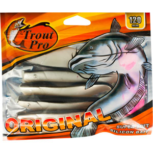 Риппер Trout Pro Original, длина 12 см, 5 шт. 3533357300 Риппер Trout Pro Original, длина 12 см, 5 шт. 3533357300Приманка предназначена для джиговой ловли хищной рыбы: окуня, судака, щуки. Специальная пластина придает приманке колебательные движения, усиливая ее сходство с живой рыбкой. Характеристики:Длина: 12 см. Цвет тела:155 (перламутровый с черной спиной и красным хвостиком). Материал: эластичный полимер. Размер упаковки: 16,5 см х 14 см х 1,2 см. Производитель: Китай. Артикул: 35333.