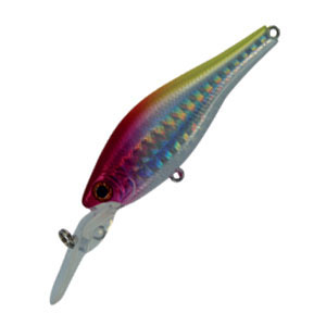 Воблер Tsuribito Super Shad, длина 6 см, вес 6,5 г. 60F/015LJTBL6-008 Воблер Tsuribito Super Shad, длина 6 см, вес 6,5 г. 60F/015LJTBL6-008Воблер Tsuribito Super Shad 60F универсальная приманка для ловли на средних глубинах. Обладает яркой и устойчивой игрой, позволяющей, меняя скорость проводки, облавливать разные слои воды. А небольшой размер и правдоподобная игра делают этот воблер очень уловистым. Характеристики:Материал: металл, пластик. Длина: 6 см. Вес: 6,5 г. Цвет тела: 015. Рабочая глубина: 2,5 м. Плавучесть - плавающий. Размер упаковки: 16,3 см х 4 см х 2,8 см. Производитель: Япония. Артикул: 60F/015.