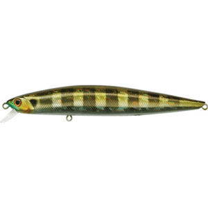 Воблер Tsuribito Minnow, длина 11 см, вес 10,7 г. 110F/007010-01199-23 Воблер Tsuribito Minnow, длина 11 см, вес 10,7 г. 110F/007010-01199-23Воблер Minnow 110F отлично подходит для ловли на небольших глубинах и над зарослями травы, где часто охотится щука и другие хищники. Благодаря системе дальнего заброса с магнитом воблер очень хорошо летит при забросе, и устойчиво играет даже при проводке с рывками. Мощные тройники надежно засекают рыбу при поклевке. Все эти качества вместе с реалистичной игрой делают этот воблер отличным орудием для ловли крупного хищника. Характеристики:Длина: 11 см. Цвет тела: 007. Вес:10,7 г. Глубина: 0,5-0,8 м. Размер упаковки: 16,3 см х 4 см х 2,8 см. Плавучесть: плавающий. Материал: металл, пластик. Производитель: Китай. Артикул: 110F/007.