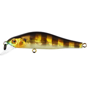 Воблер Jerkbait, длина 5 см, вес 2,9 г. 50F-SR/00728905 Воблер Jerkbait, длина 5 см, вес 2,9 г. 50F-SR/00728905Новинка сезона 2010 года - модель Jerkbait с маленькой лопастью. Многим уже знаком 8-ми сантиметровый брат этого воблера, который очень эффективно ловит щуку. Младший брат, размером 5 см, отлично привлекает небольшую щуку и в то же время, прекрасно соблазняет окуня, язя и голавля, что позволяет одной приманкой облавливать практически все небольшие водоемы. Так же эффективно он показал себя при ловле форели. Реалистичная игра воблера при медленной проводке и очень соблазнительные движения при легких рывках не оставляют равнодушным ни одного хищника. Характеристики:Длина: 5 см. Вес: 2,9 г. Глубина: 50 см. Плавучесть: плавающий. Материал: металл, пластик. Размер упаковки: 12,5 см x 3,5 см x 2 см. Производитель: Япония. Артикул: 50F-SR/007.