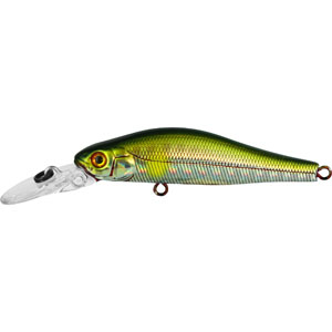 Воблер Jerkbait, длина 5 см, вес 3 г. 50F-DR/06250F-DR/062 Воблер Jerkbait, длина 5 см, вес 3 г. 50F-DR/06250F-DR/062Новинка сезона 2010 года - модель Jerkbait. Многим уже знаком 8-ми сантиметровый брат этого воблера, который очень эффективно ловит щуку. Младший брат, размером 5 см, отлично привлекает небольшую щуку и в то же время, прекрасно соблазняет окуня, язя и голавля, что позволяет одной приманкой облавливать практически все небольшие водоемы. Так же эффективно он показал себя при ловле форели. Реалистичная игра воблера при медленной проводке и очень соблазнительные движения при легких рывках не оставляют равнодушным ни одного хищника. Характеристики:Длина: 5 см. Вес: 3 г. Глубина: 80 - 100 см. Плавучесть: плавающий. Материал: металл, пластик. Размер упаковки: 12,5 см x 3,5 см x 2 см. Производитель: Япония. Артикул: 50F-DR/062.