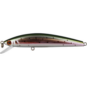 Воблер Tsuribito Minnow, длина 8 см, вес 6,4 г. 80F/05535197 Воблер Tsuribito Minnow, длина 8 см, вес 6,4 г. 80F/05535197Классический воблер Tsuribito Minnow предназначен для ловли щуки в прибрежной зоне. Характеристики:Материал: металл, пластик. Длина: 8 см. Вес: 6,4 г. Цвет тела: 055. Рабочая глубина: 0,8 - 1 м. Плавучесть - плавающий. Артикул: 80F/055.