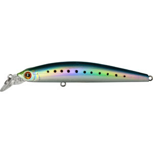 Воблер Tsuribito Minnow, длина 9,5 см, вес 9,6 г. 95F/06035471 Воблер Tsuribito Minnow, длина 9,5 см, вес 9,6 г. 95F/06035471Воблер Tsuribito Minnow - классическая приманка для ловли самой разнообразной, особенно крупной, рыбы. Обладает отменной реалистичной игрой при равномерной проводке. Воблер устойчиво работает на течении, что расширяет возможности применения этой приманки. Система дальнего заброса позволяет добиться хорошей дальности. Характеристики:Материал: металл, пластик. Длина: 9,5 см. Вес: 9,6 г. Цвет тела: 060. Рабочая глубина: 1 - 1,5 м. Размер упаковки: 16,3 см х 4 см х 2,8 см. Плавучесть - плавающий Артикул:95F/060.